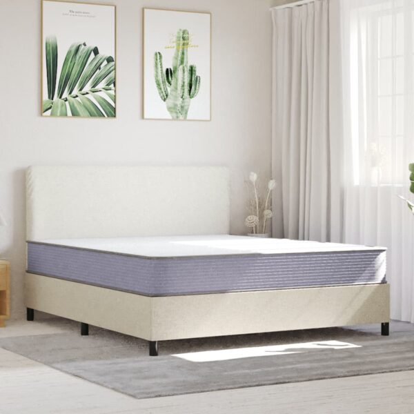 vidaXL skummadras 180x200 cm medium blød