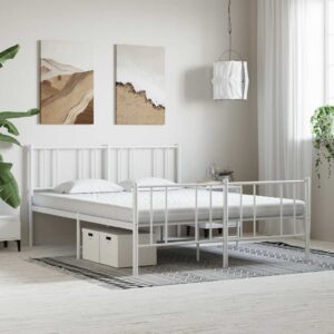 vidaXL skummadras 180x220 cm 7 zoner hårdhed 20 ILD hvid