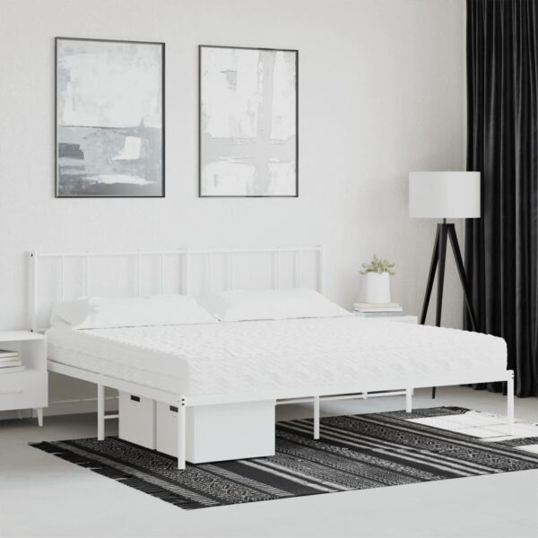 vidaXL skummadras 200x200 cm hårdhed H2 H3 hvid