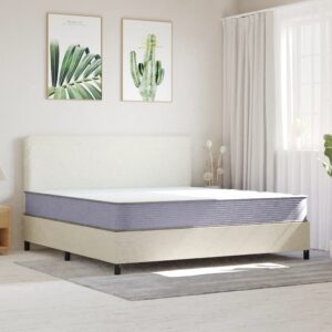 vidaXL skummadras 200x200 cm medium blød