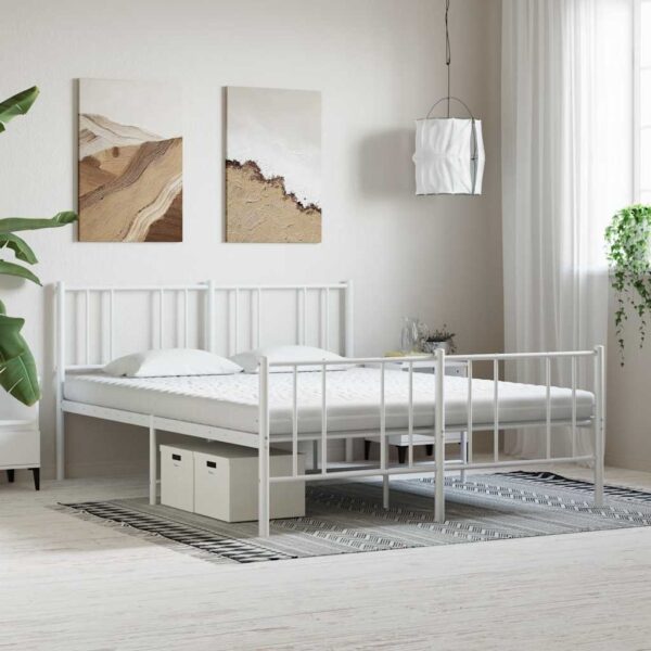 vidaXL skummadras 200x210 cm 7 zoner hårdhed 20 ILD hvid