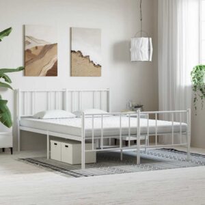 vidaXL skummadras 200x220 cm 7 zoner hårdhed 20 ILD hvid