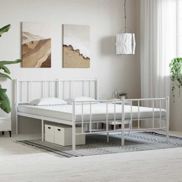 vidaXL skummadras 200x220 cm 7 zoner hårdhed 20 ILD hvid
