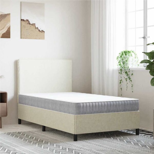 vidaXL springmadras med pocketfjedre 120x200 cm medium