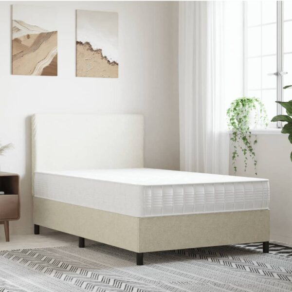 vidaXL springmadras med pocketfjedre 120x200 cm medium fast
