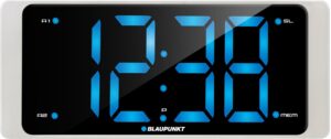 Digitalt vækkeur Blaupunkt CR16WH - sort/hvid