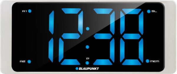 Digitalt vækkeur Blaupunkt CR16WH - sort/hvid