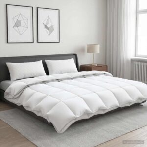 Dynesæt FULDA 3 stk. 90% gåsedun 200 x 200 cm - hvid