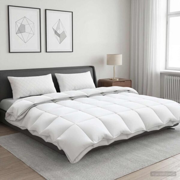 Dynesæt FULDA 3 stk. 90% gåsedun 200 x 200 cm - hvid