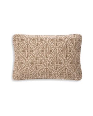 Frieze pyntepude rektangulær frieze jacquard beige