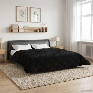 Helårsdyne 200 x 240 cm - sort