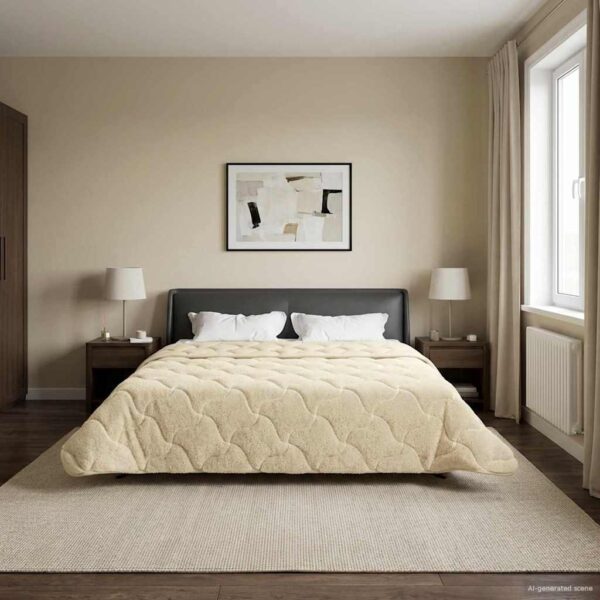 Helårsdyne 220 x 260 cm - creme