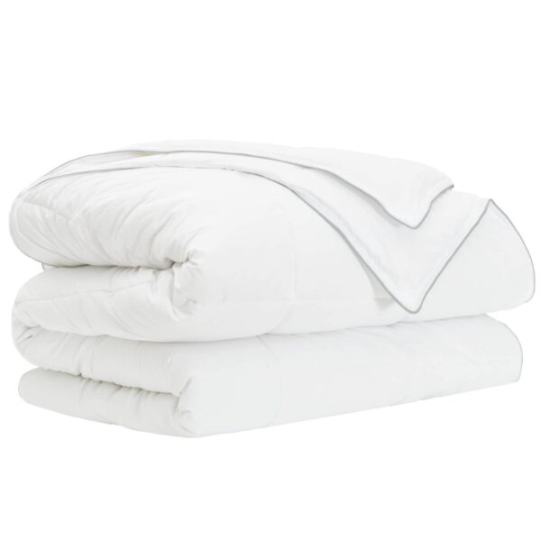 Helårsdyne med bambusfiber 200 x 220 cm - hvid