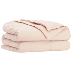 Helårsdyne med kapokfyld 200 x 220 cm - beige