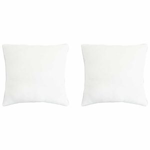 Hovedpuder 2 stk. 40 x 40 cm i bambusfiber - hvid