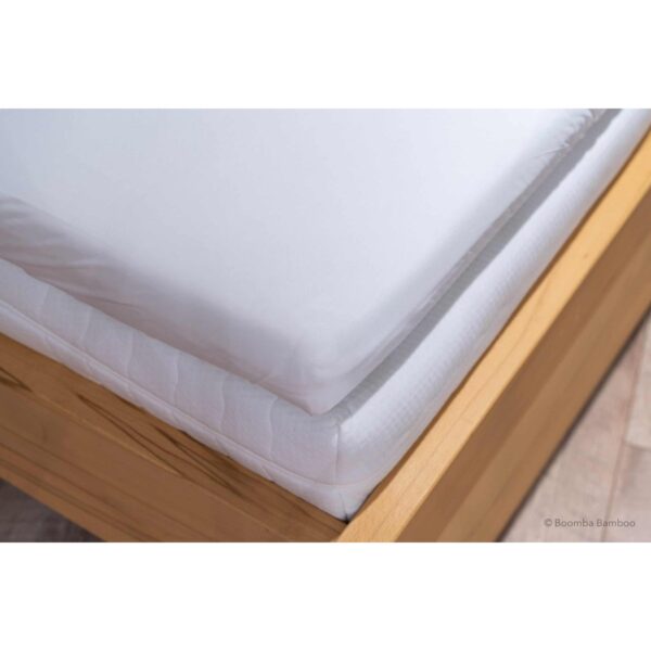 Hvidt bambus lagen til premium topmadras - 400TC Tanboocel - 100 % bambus - Coco White, 140x200 cm / Coco hvid