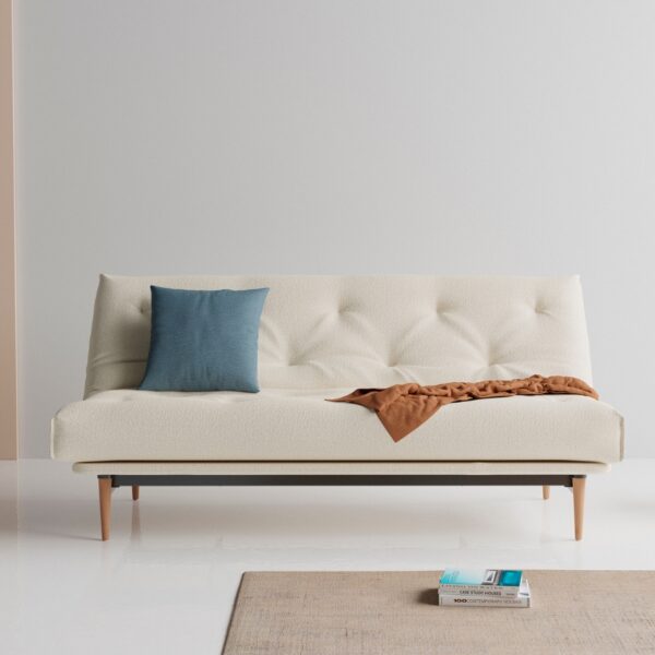Innovation Living Colpus sovesofa - Bouclé Off White 200 cm x 90 cm x 200 cm | Møbelsalg.dk