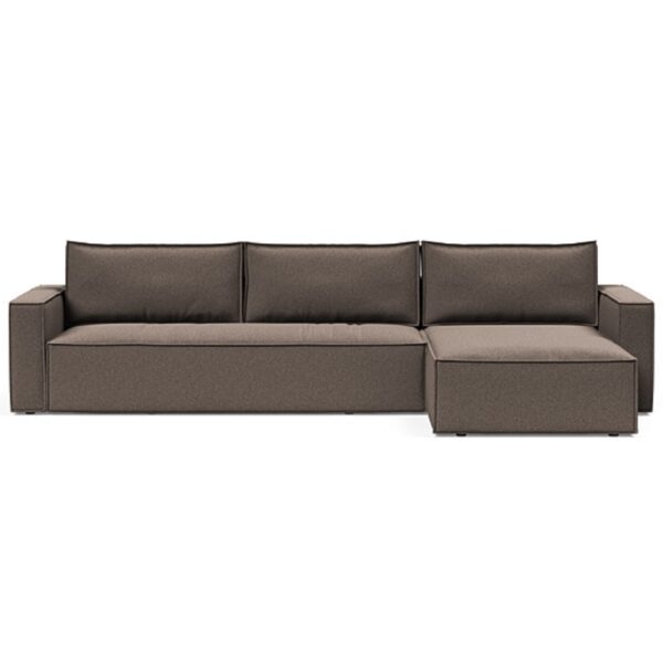 Innovation Living Newilla Sovesofa - Bouclé Taupe Inkl. lounger | Møbelsalg.dk