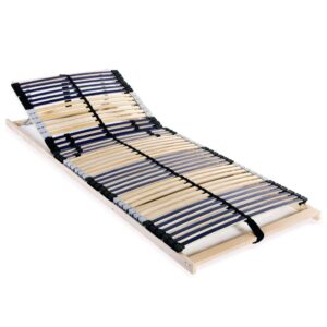 Lamelbund med 42 lameller og 7 zoner 90 x 200 cm
