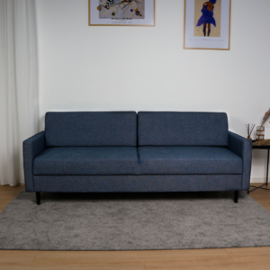 Nordic Design Kolding Sovesofa - Blå sovesofa med magasin | Møbelsalg.dk