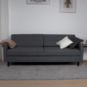 Nordic Design Kolding Sovesofa - Grå sovesofa med magasin | Møbelsalg.dk
