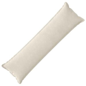 Pyntepude HOUTEN cremefarvet 40 x 145 cm