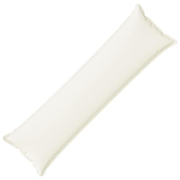 Pyntepude HOUTEN hvid 40 x 145 cm i faux linned