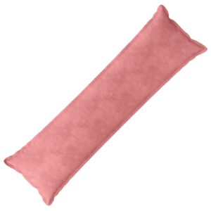Pyntepude HOUTEN lyserød 40 x 145 cm i fløjl