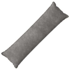 Pyntepude HOUTEN med inderpude - lysegrå 40 x 145 cm