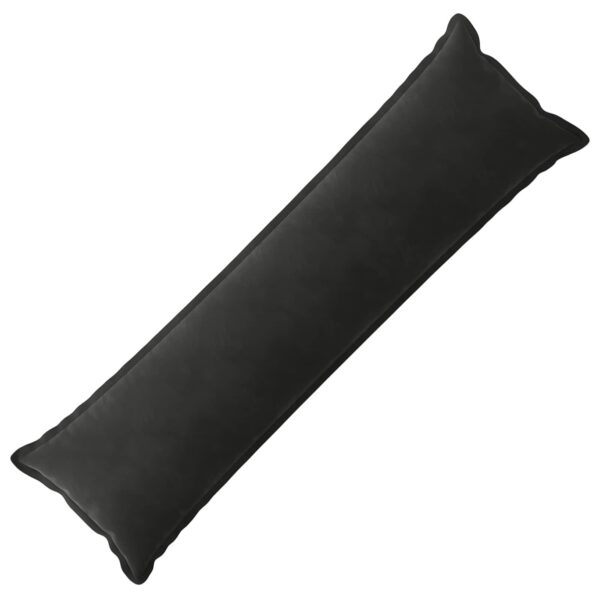 Pyntepude HOUTEN - sort 40 x 145 cm