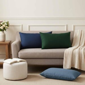 Pyntepuder 6 stk. HEERLEN - mørkegrå 40 x 70 cm