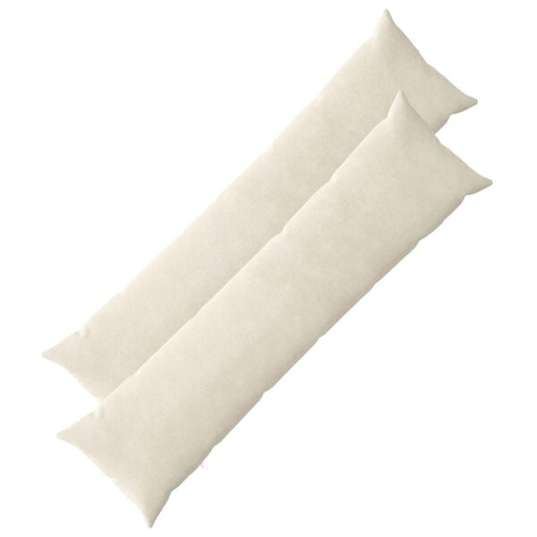 Pyntepuder HEERLEN 2 stk. - cremefarvet 40 x 145 cm