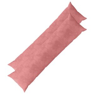 Pyntepuder HEERLEN 2 stk. - lyserød 40 x 145 cm