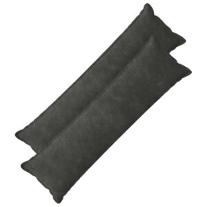 Pyntepuder HOUTEN 2 stk. - antracit 40 x 145 cm