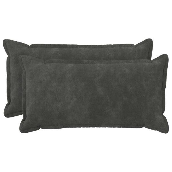 Pyntepuder HOUTEN 2 stk. - antracit 40 x 70 cm