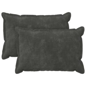 Pyntepuder HOUTEN 2 stk. antracit 50 x 80 cm