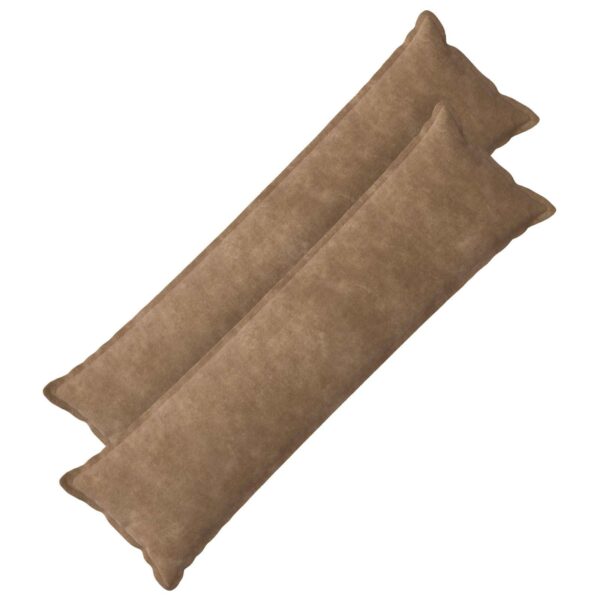 Pyntepuder HOUTEN 2 stk. - gråbrun 40 x 145 cm