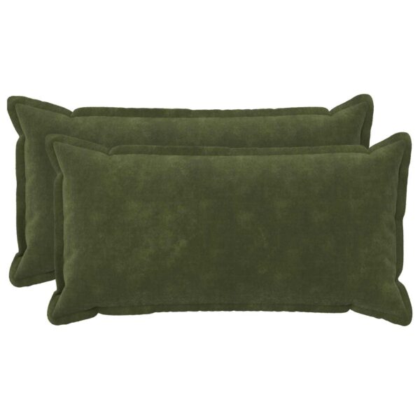 Pyntepuder HOUTEN 2 stk. - grøn mikrofiberfleece