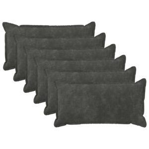 Pyntepuder HOUTEN 6 stk. - antracit 40 x 70 cm