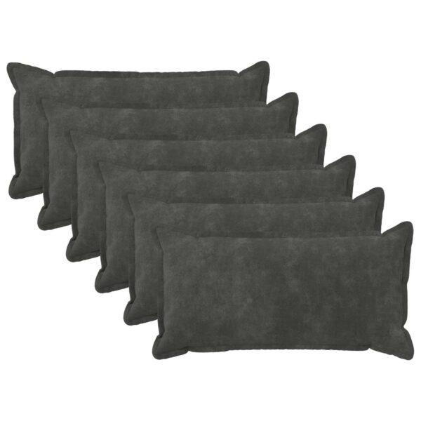 Pyntepuder HOUTEN 6 stk. - antracit 40 x 70 cm