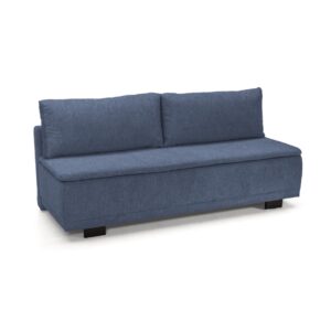 Scandinavian Living Luneborg sovesofa - Blå stof m. opbevaring | Møbelsalg.dk