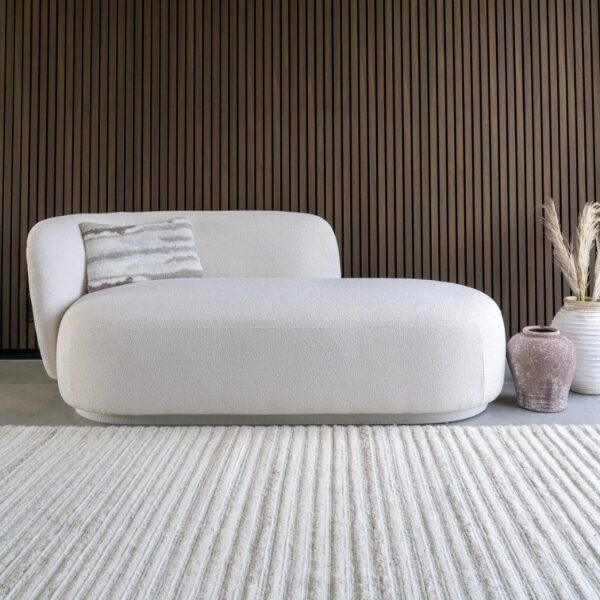 Scandinavian Living Milano daybed - Natur stof m. pude | Møbelsalg.dk