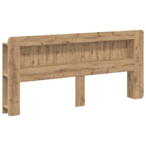 Sengegavl med opbevaring - Artisan-eg - 200 cm