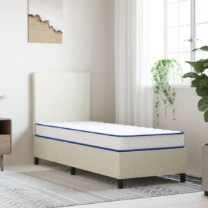 Skummadras 80 x 200 x 17 cm med memoryskum