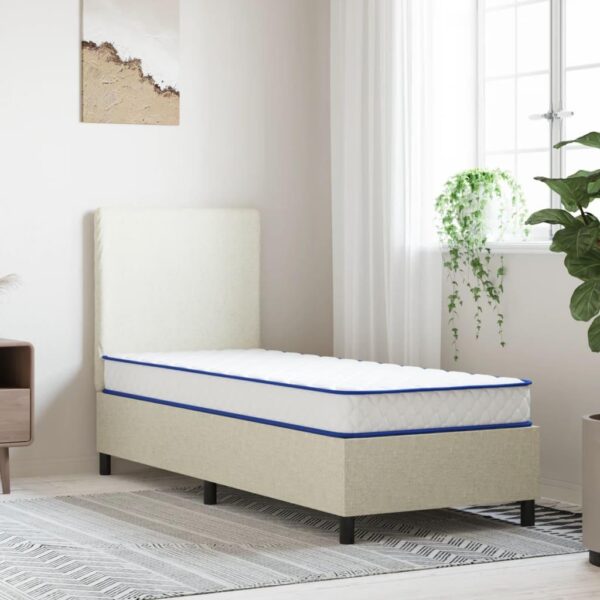 Skummadras 80 x 200 x 17 cm med memoryskum