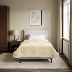 Sommerdyne 140 x 200 cm - cremefarvet