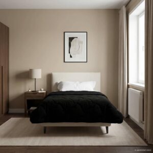 Sommerdyne 155 x 220 cm - sort