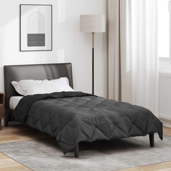 Sommerdyne 200 x 140 cm 200 g/m² - sort og anthracit
