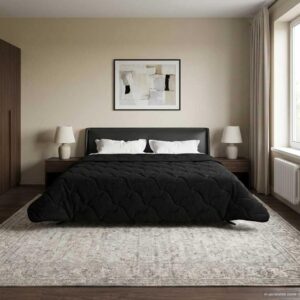 Sommerdyne 200 x 200 cm - sort
