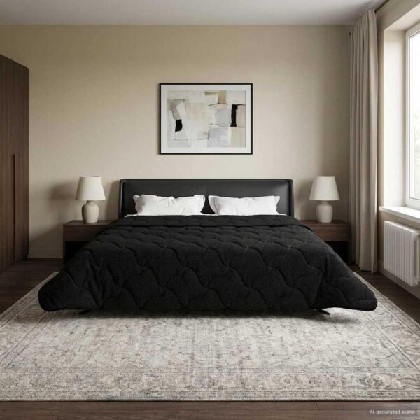Sommerdyne 200 x 200 cm - sort